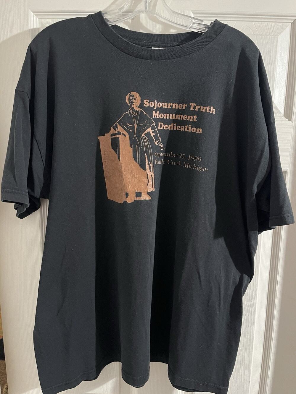 Vintage Sojourner Truth Monument Shirt Sz XXL Black History